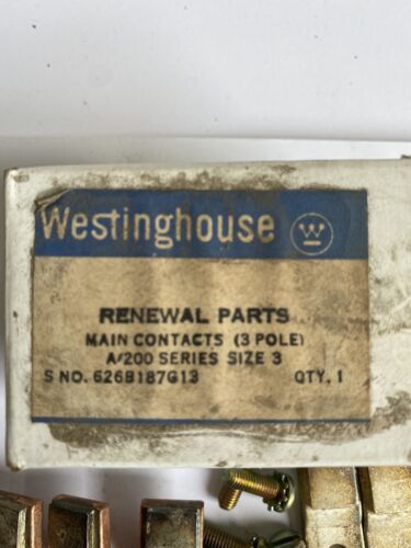 Westinghouse #626B187G13, A200M3 Starter Contact Kit Style OEM, NEW - Image 3