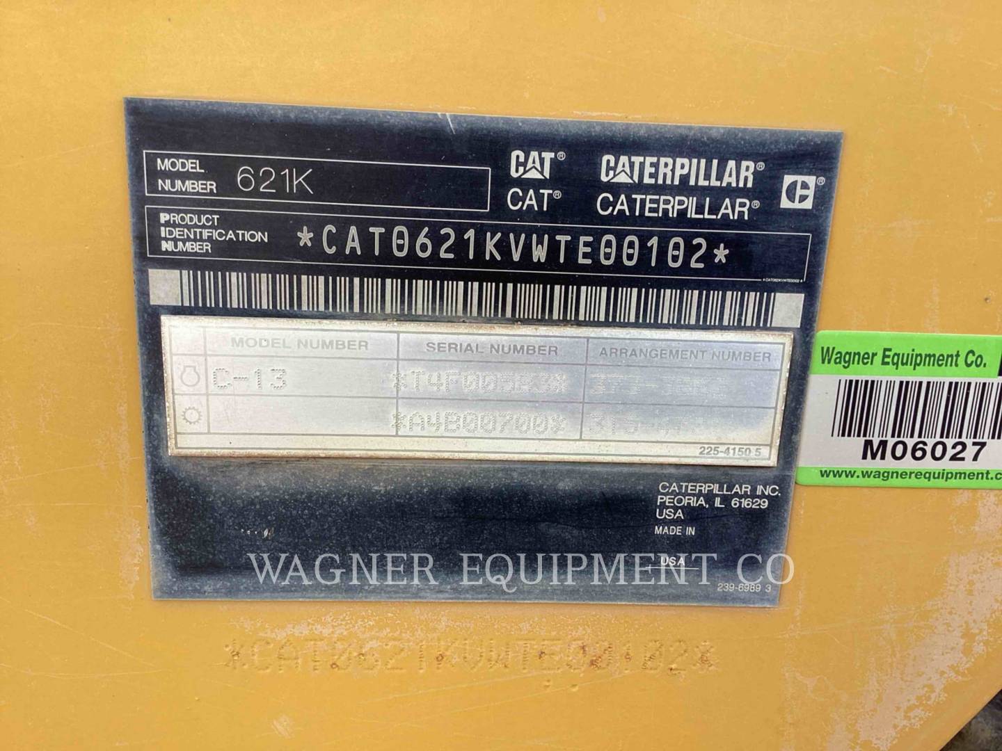 Caterpillar 621K WW, Water Wagon, 10142 hours, S/N: WTE00102, 2014 - Image 6