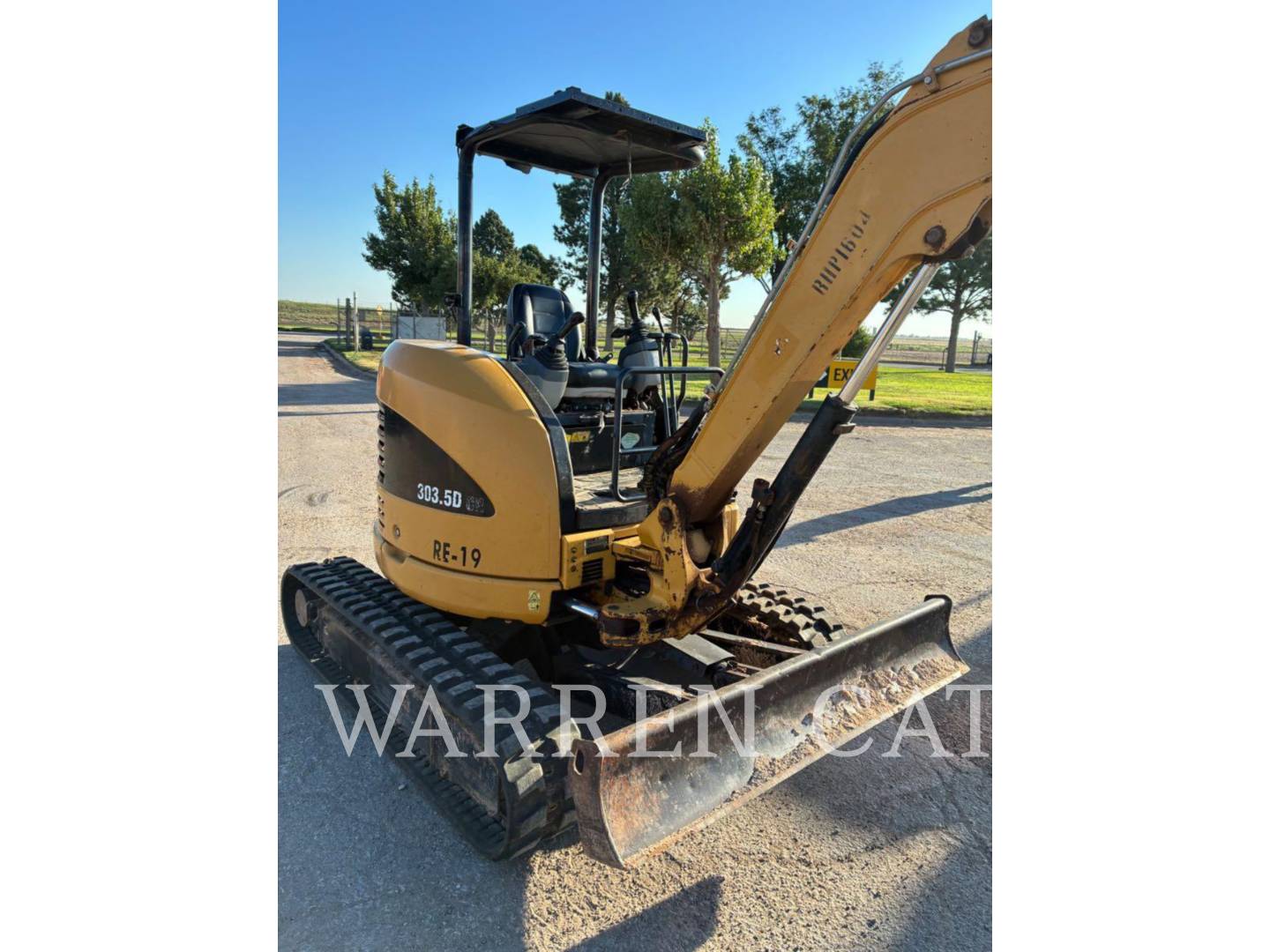 Caterpillar 303.5D, 4525 hours, S/N: RHP01604, 2012 - Image 2