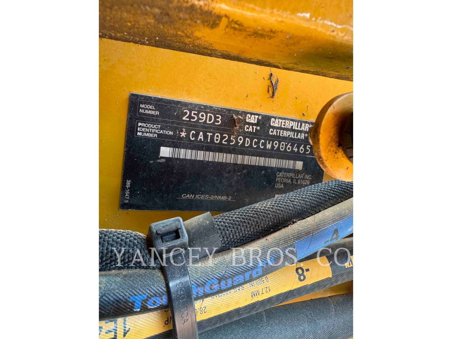 Cat 259D3, Skid Steer Loader, 602 hours, S/N: CW906465, 2020 - Image 6