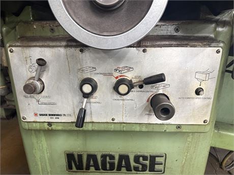 7.8" x 23.6" Nagase #SGW-6, surface grinder, 25.6" X, 8.66" Y, 15.75" spindle to table, 3000 RPM, magnetic - Image 3