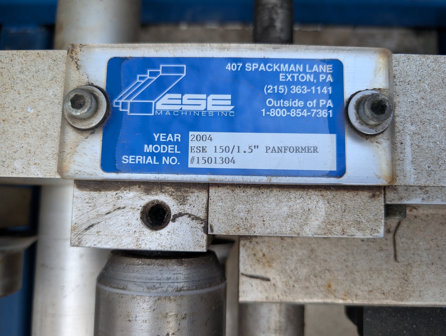ESE Machines #ESE-150, Standing Seam Panformer, 1.5" seam height, rollformer, overhead decoiler, 115 Volts - Image 2