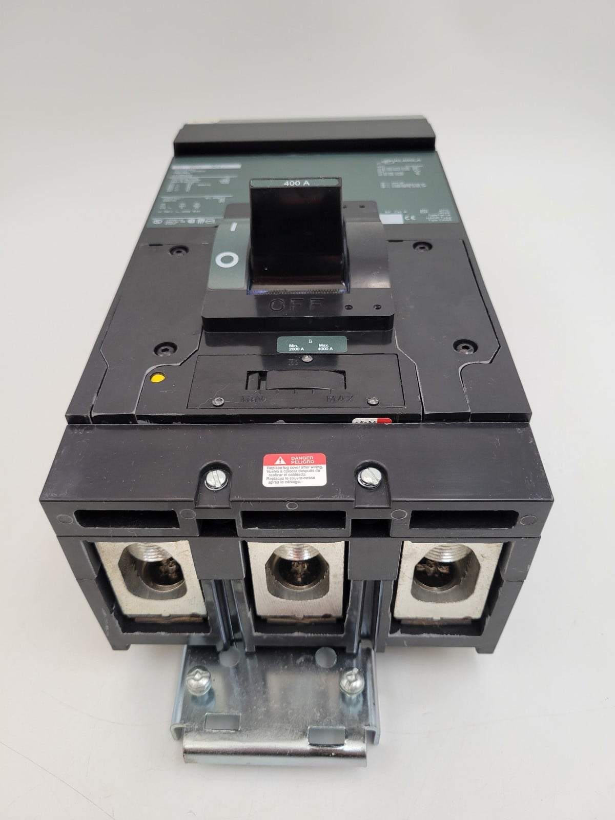 400 Amp. Square D #LH36400, I-Line Circuit Breaker, 3P, 600 Volts, gray, w/ mounting hardware, new - Image 7