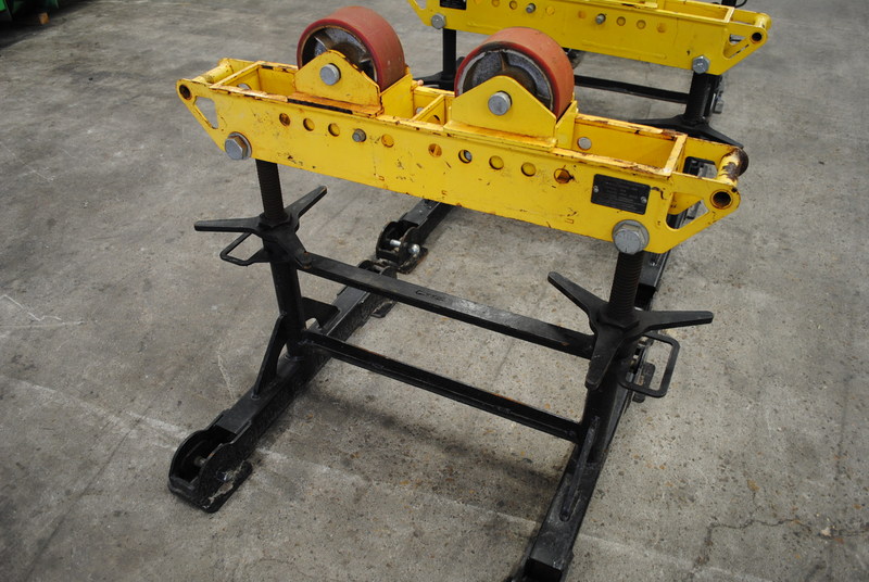 4 Ton, Lj Welding, pipe turning rolls, adj. hght, 2"-36" pipe diameter, foot pedal, 120 V. - Image 4