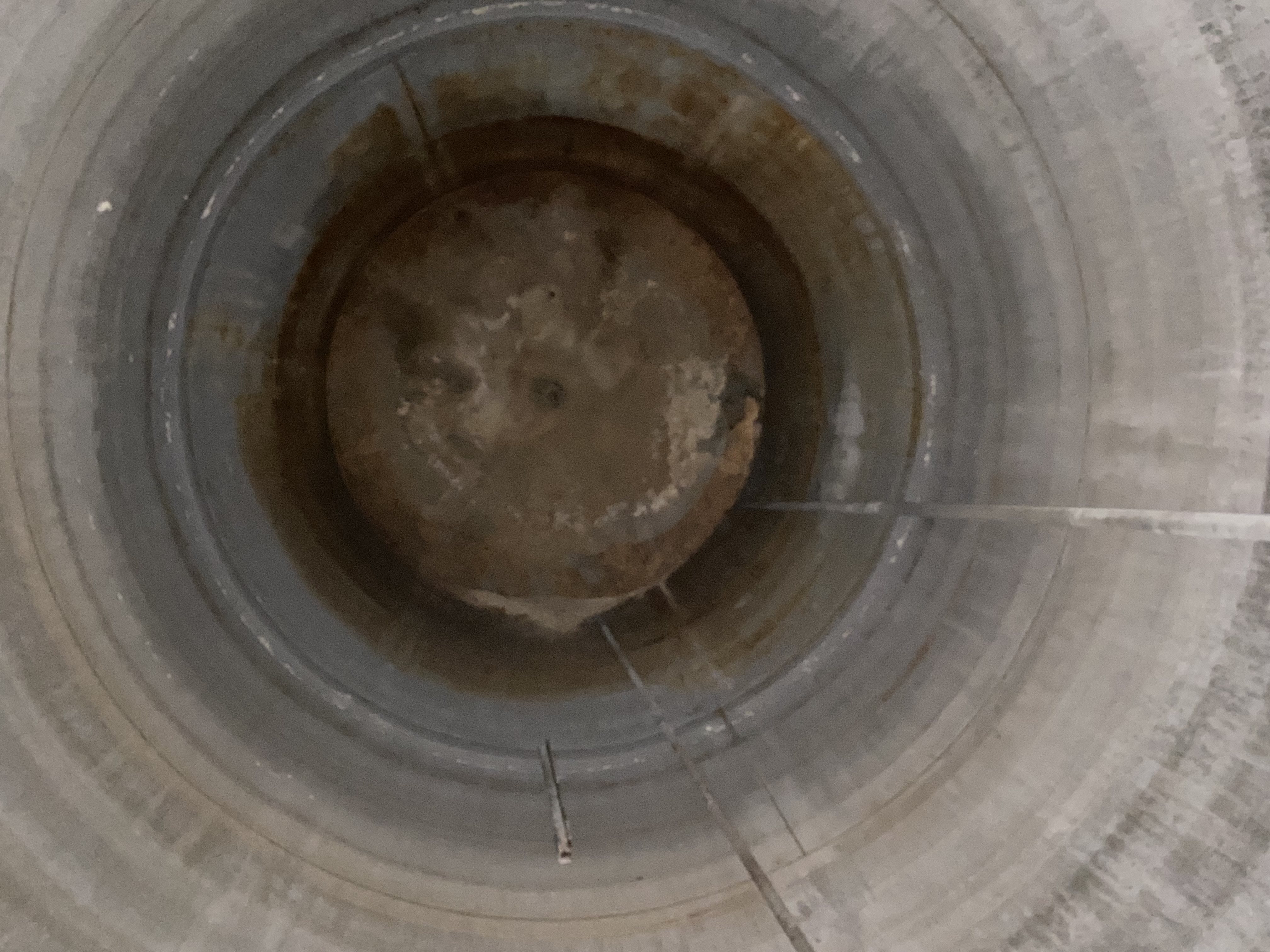 10,000 gallon Stainless Steel Vertical Storage Tank, 110" diameter x 240" straight side, cone top & bottom - Image 9