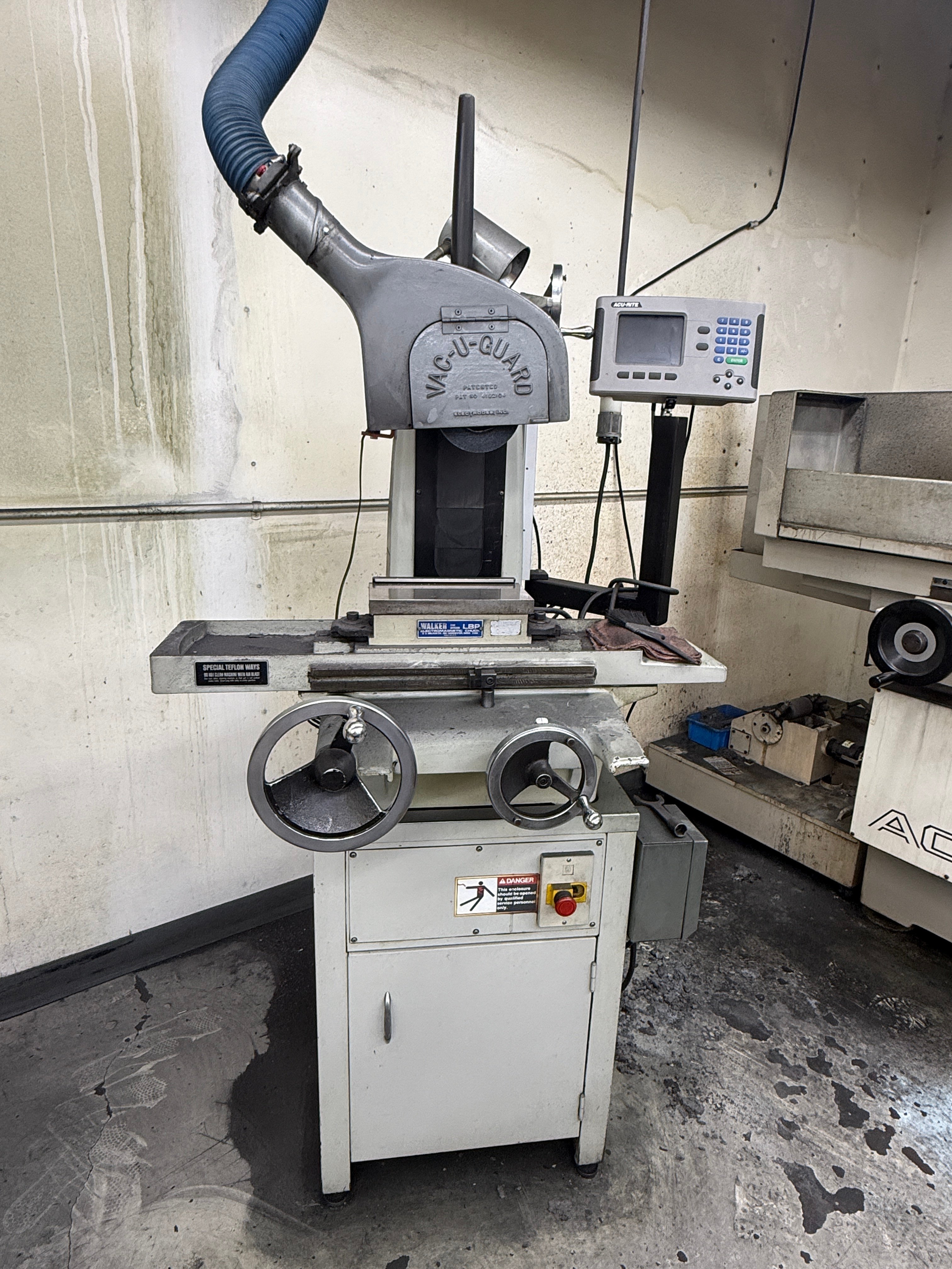 6" x 12" Harig #612, Surface Grinder, hand feed, 12-3/4" longitudinal travel, 3425 RPM, permanent magnetic - Image 1