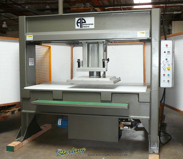 39 Ton, APMC #USA-TH3079-35U, 5.9 stroke, 7.1" daylight, head press, polypropylene cutting pad, #SMTH307935U - Image 2