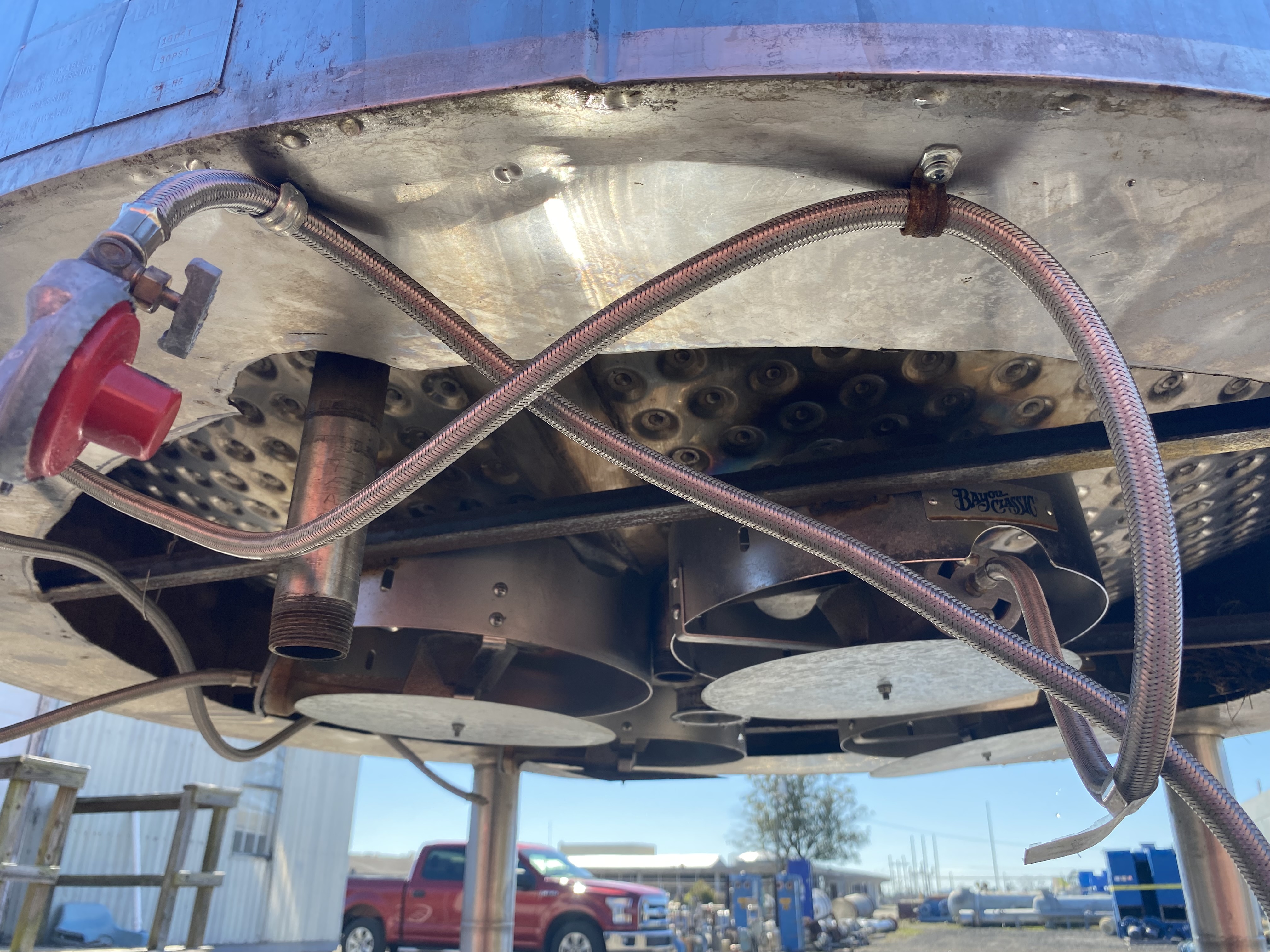 700 gallon Cherry Burrell, Jacketed Batch Processor, 66" diameter x 48" straight side, 15 psi/30" vacuum - Image 7