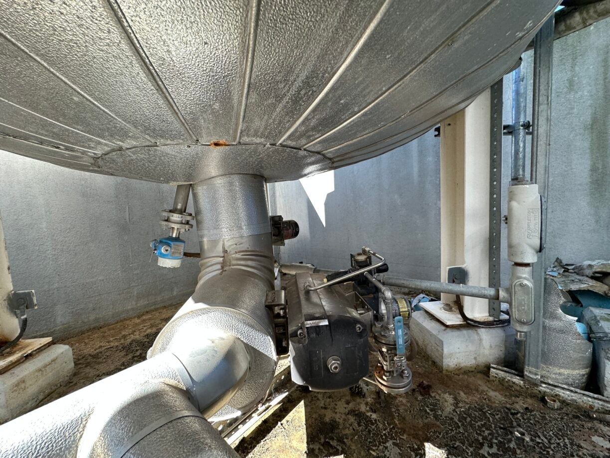 1600 gallon Savannah Tank, 316 Stainless Steel Vertical Tank, 6' diameter x 6' 3" straight side, 2 psi/FV @ - Image 7