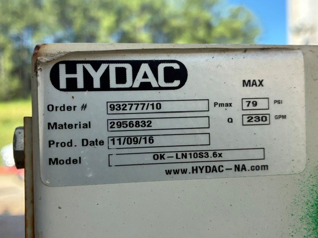 60 HP Rexroth #AA10VSO100DFR/31R, Hydraulic Power Pack Skid, (2) axial piston variable pumps, 200 LPM, 1785 - Image 9