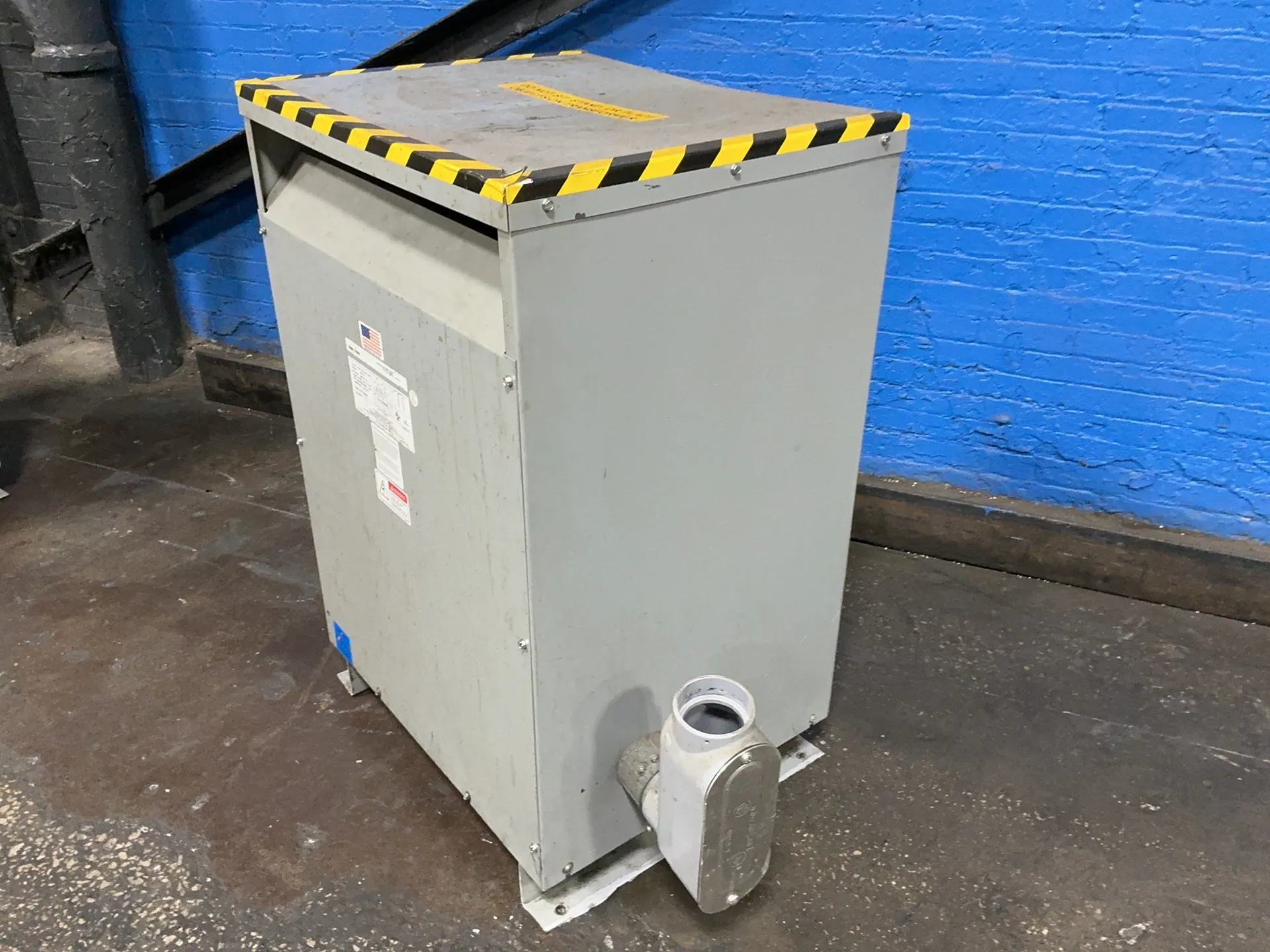 112.5 KVA 480 Primary, 208Y/120 Secondary, Federal Pacific 36B, Transformer, 3PH - Image 2