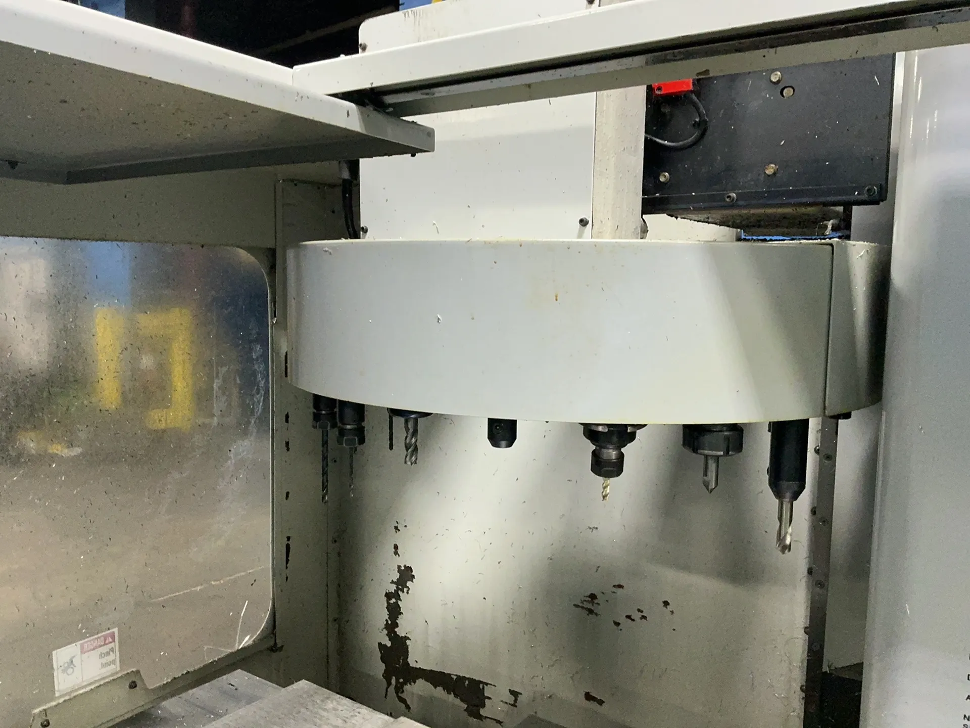 Haas #VF-3B, CNC Vertical Machining Center, 18" x 48" capacity, 20 automatic tool changer, Haas control, chip - Image 6