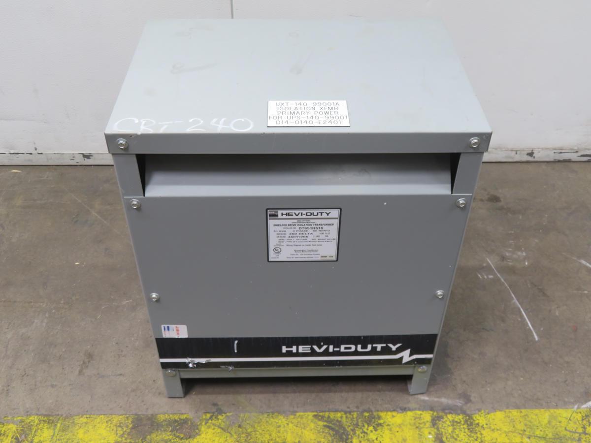 51 KVA EGS DT651H51S, shielded drive isolation transformer, 3 phase - Image 2