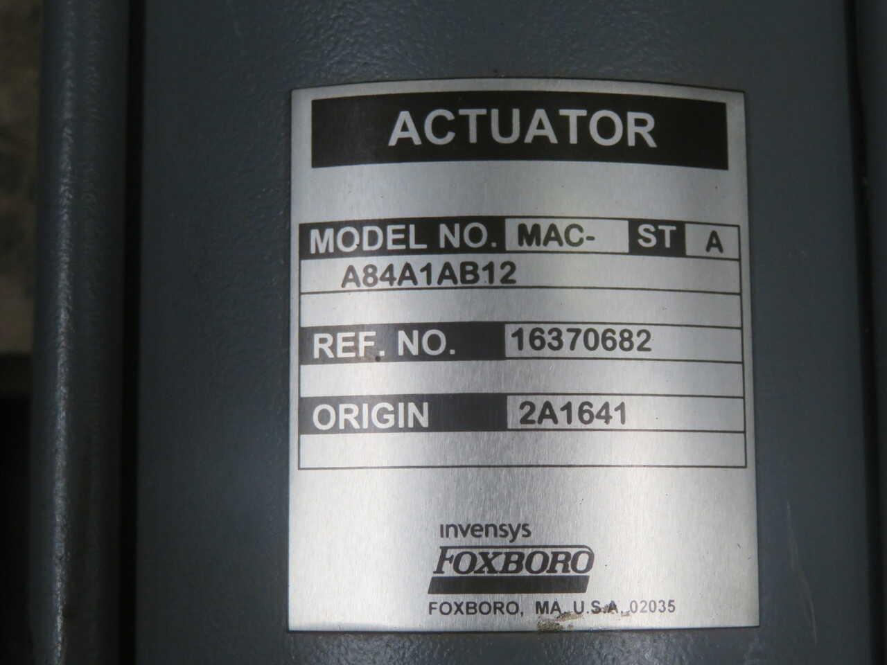 Foxboro #A84A1AB12, double acting pneumatic cylinder - Image 6