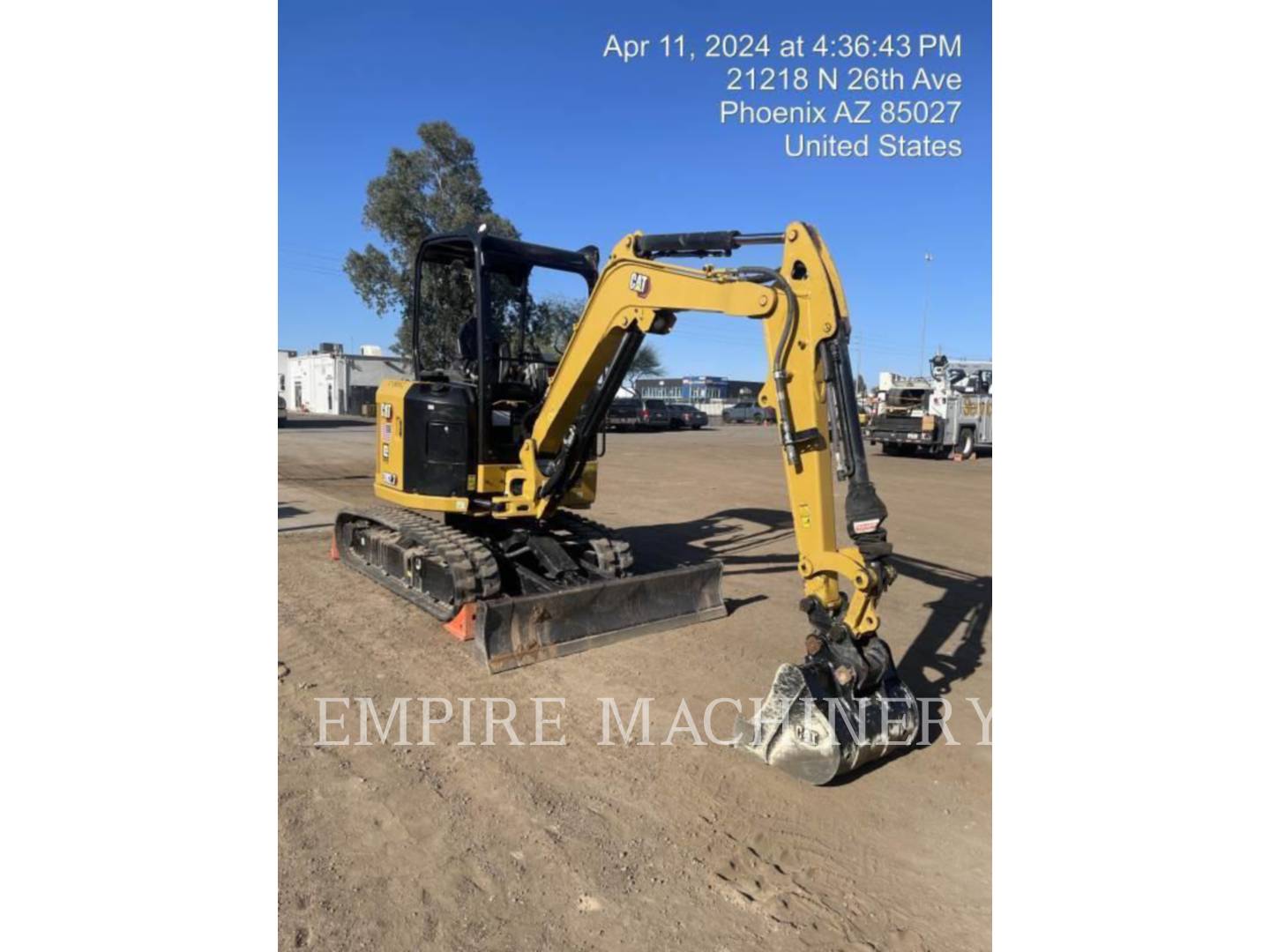 Caterpillar 302.7-7E, 1074 hours, S/N: CZ602738, 2022 - Image 2