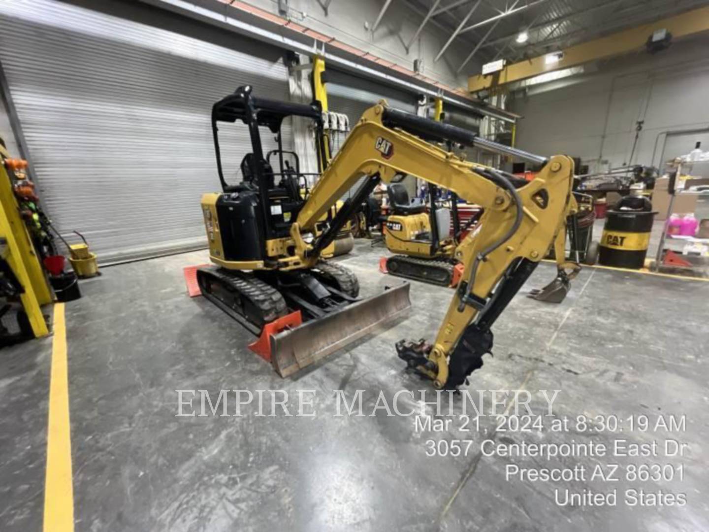 Caterpillar 302.7-7E, 1568 hours, S/N: CZ601257, 2022 - Image 2