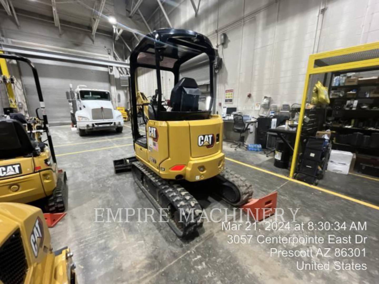 Caterpillar 302.7-7E, 1568 hours, S/N: CZ601257, 2022 - Image 4