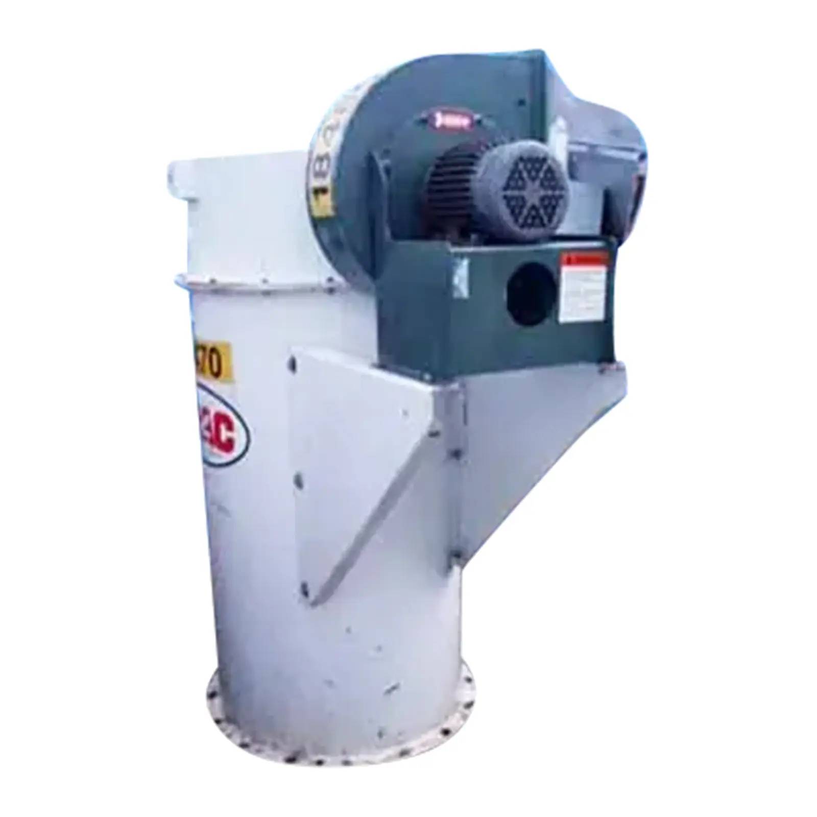 252 sq.ft., MAC #39AVRC7, Air Vent round filter receiver, (7) 39" cartridges, 28" diameter x 48" straight - Image 2