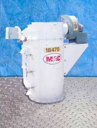 252 sq.ft., MAC #39AVRC7, Air Vent round filter receiver, (7) 39" cartridges, 28" diameter x 48" straight - Image 3