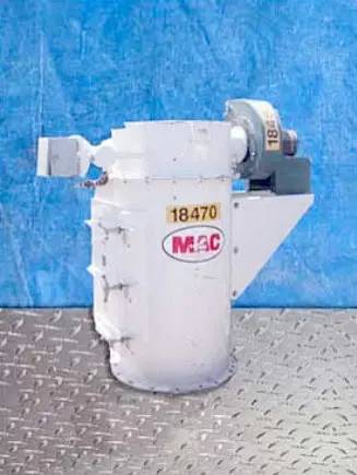 252 sq.ft., MAC #39AVRC7, Air Vent round filter receiver, (7) 39" cartridges, 28" diameter x 48" straight - Image 8