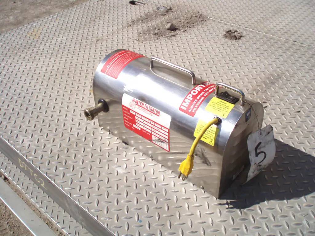 R.F. Hunter #ECCO-ONE, filtrator power unit for edible oil, 1/2 HP, 1425/1725 RPM, 115/230 V., 1 Ph., 2000 - Image 9