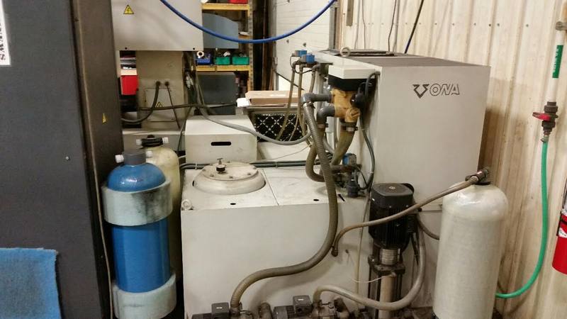 ONA Prima #S-250+AWF, 4-Axis CNC Wire Electrical Discharge Machine, 13.7" x 9.8" x 7.8", automatic wire feed - Image 2