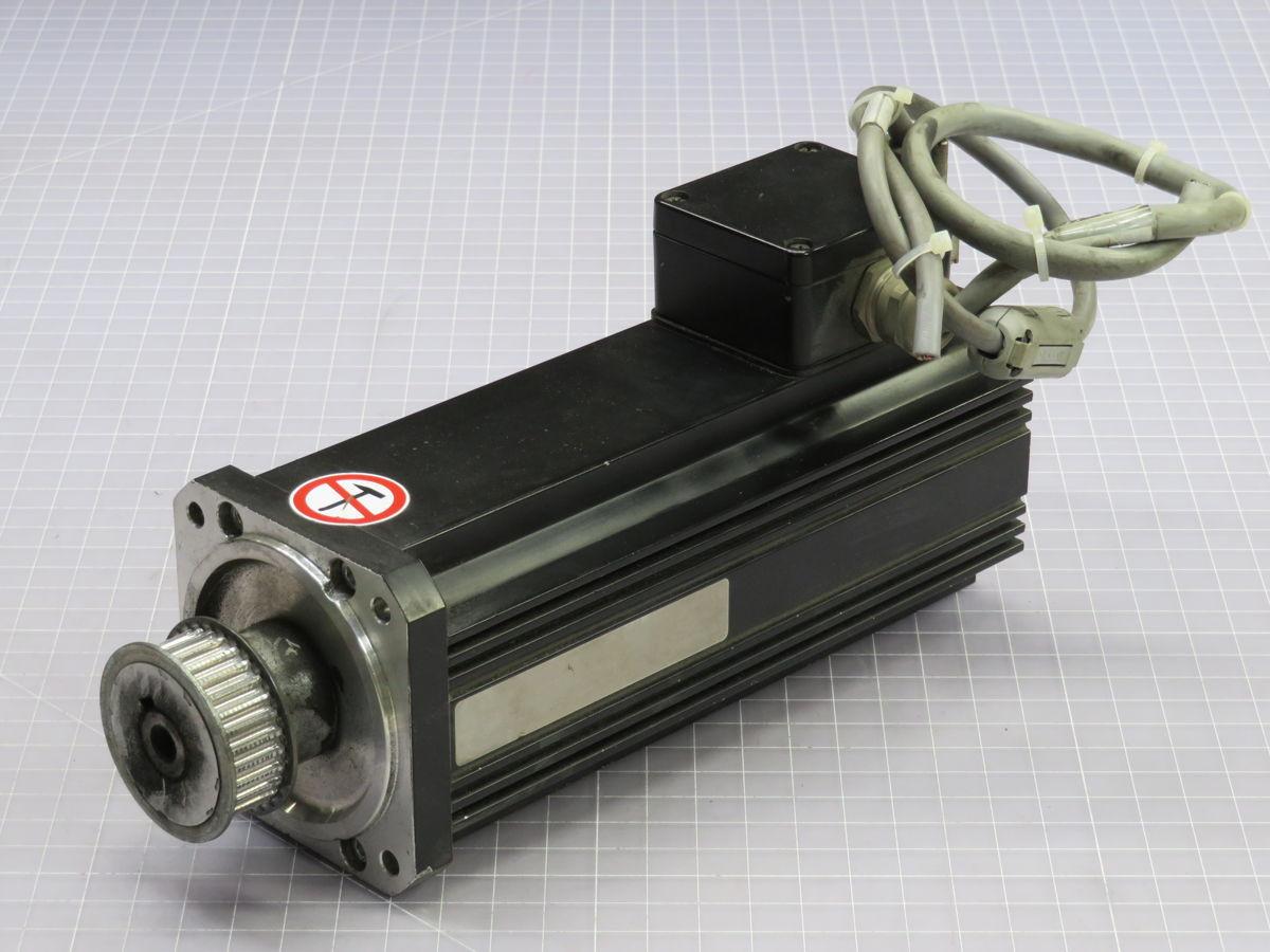 GMB #SAC90L20/3/TB/EY-2048/K, servo motor, 2000 RPM, 1.05 KW (2 available) - Image 2
