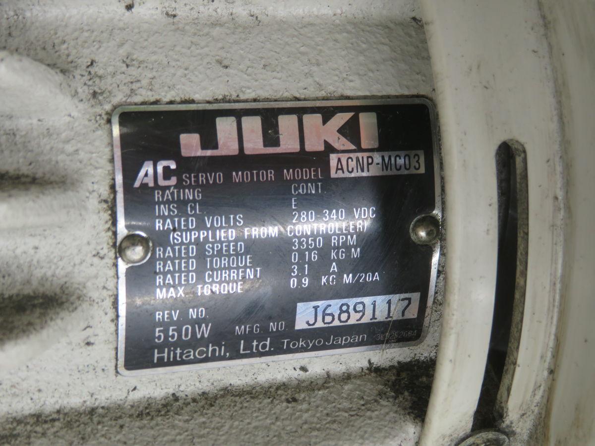 Juki #ACNP-MC03, AC servo motor, 550 W - Image 8