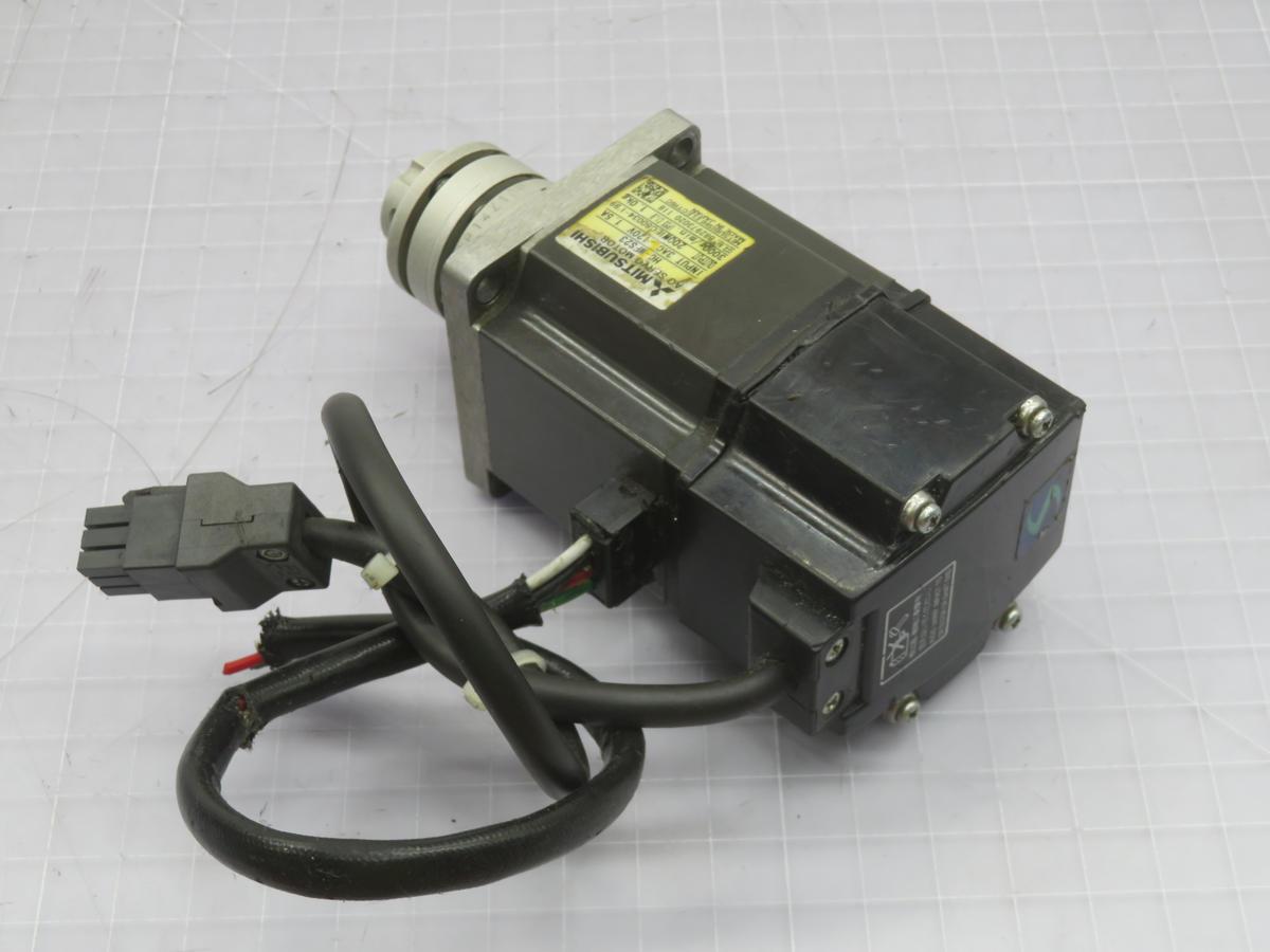 Mitsubishi #HC-MFS23, servo motor, 200 W, 3000 RPM - Image 3