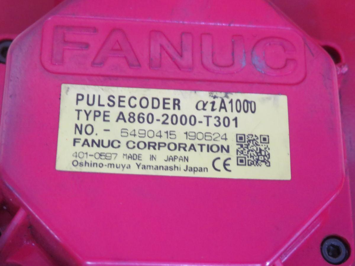 Fanuc #A860-2000-T301, Alpha A1000i pulse coder encoder - Image 4