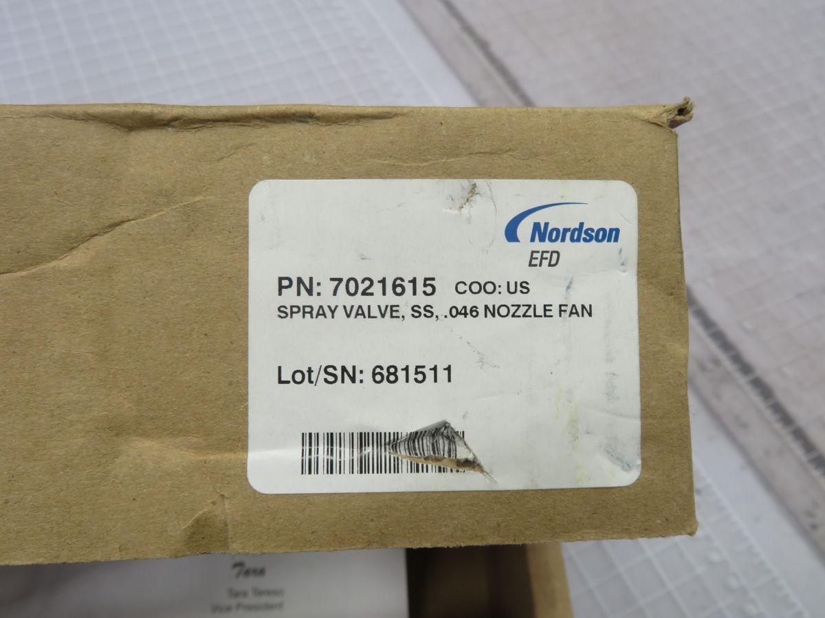 Nordson #7021615, EFD 781S-SS-46F stainless steel spray valve - Image 6