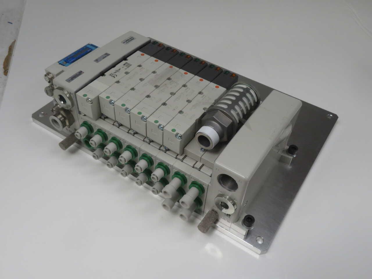 SMC #VV5QC41-08C12FSEAN-X132, VV5Q manifold, 4/5 port solenoid valve - Image 2