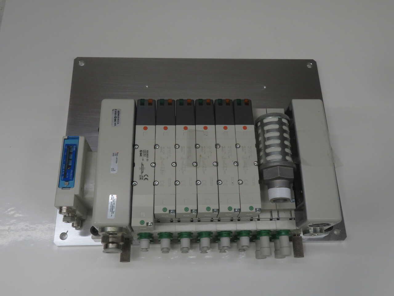SMC #VV5QC41-08C12FSEAN-X132, VV5Q manifold, 4/5 port solenoid valve - Image 3