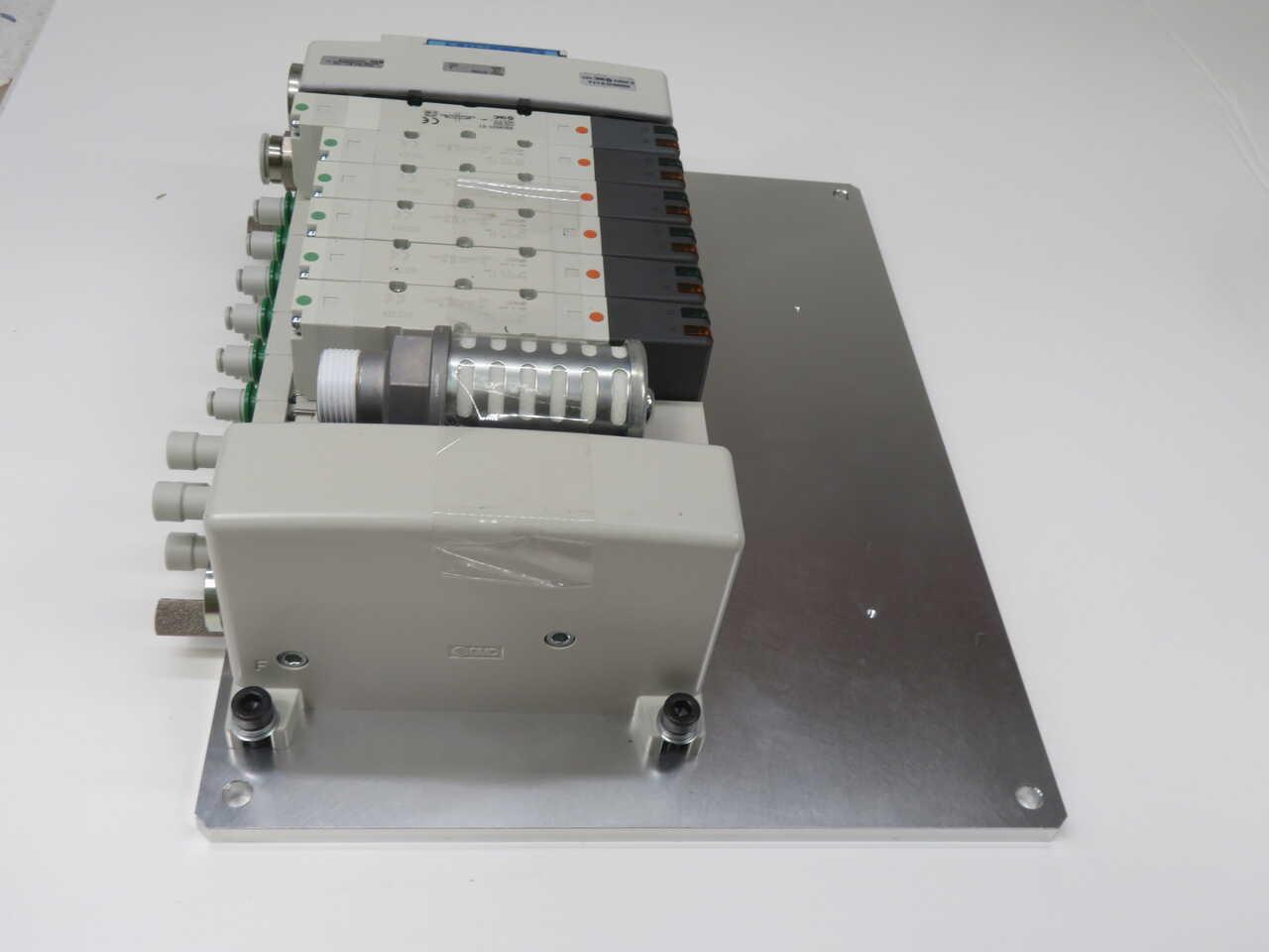 SMC #VV5QC41-08C12FSEAN-X132, VV5Q manifold, 4/5 port solenoid valve - Image 4