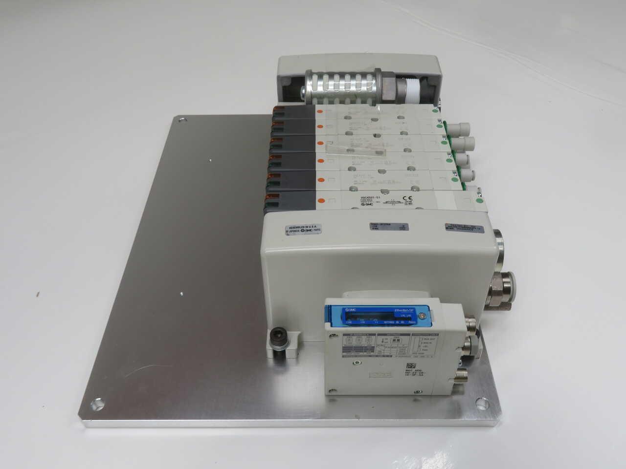 SMC #VV5QC41-08C12FSEAN-X132, VV5Q manifold, 4/5 port solenoid valve - Image 6