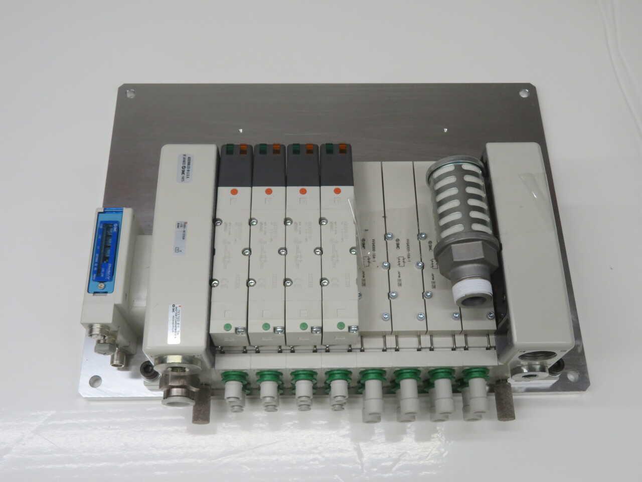SMC #VV5QC41-08C12FSEAN-X132, VV5Q manifold, 4/5 port solenoid valve - Image 3