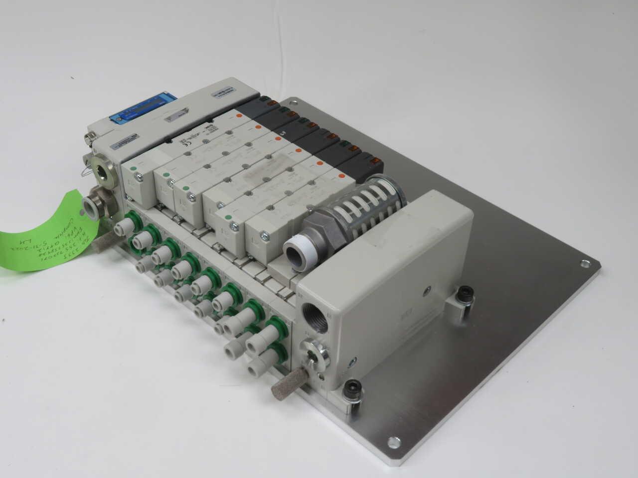 SMC #VV5QC41-08C12FSEAN-X132, VV5Q manifold, 4/5 port solenoid valve - Image 2