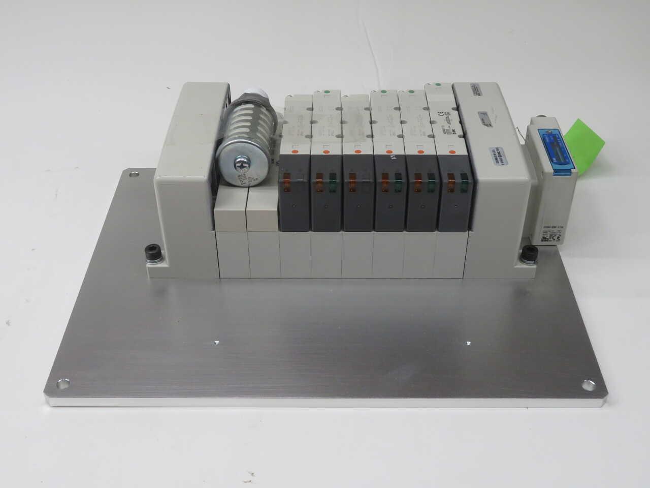 SMC #VV5QC41-08C12FSEAN-X132, VV5Q manifold, 4/5 port solenoid valve - Image 5