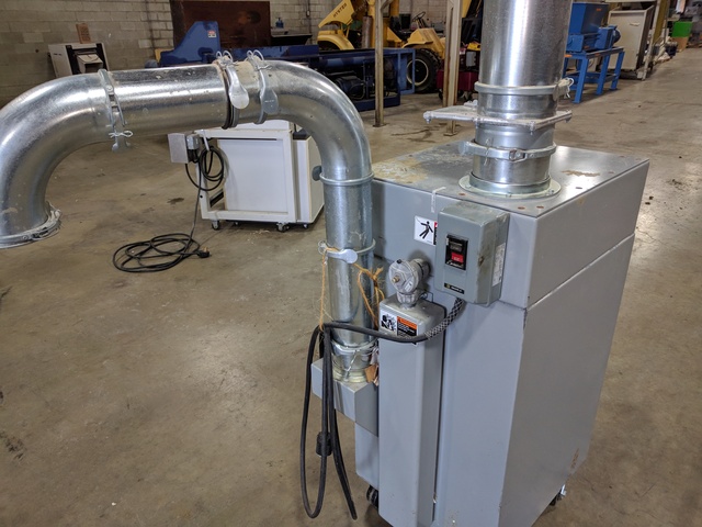 400 cfm Amerishred #DC1100, used industrial shredder dust collector - Image 2