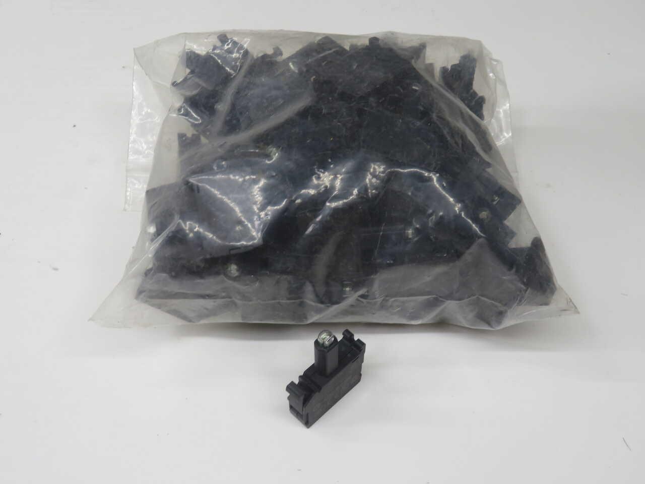 Allen-Bradley #800F-N3G, LED lamp module, 22 mm, 24 Volts AC/DC, green, LOT of 70 - Image 2