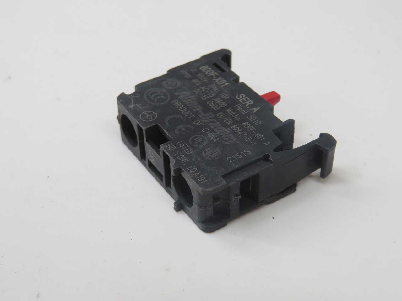 Allen-Bradley #800F-X01, contact block, 1 NC, 10 Amp, 690 Volts AC, LOT of 80 - Image 5