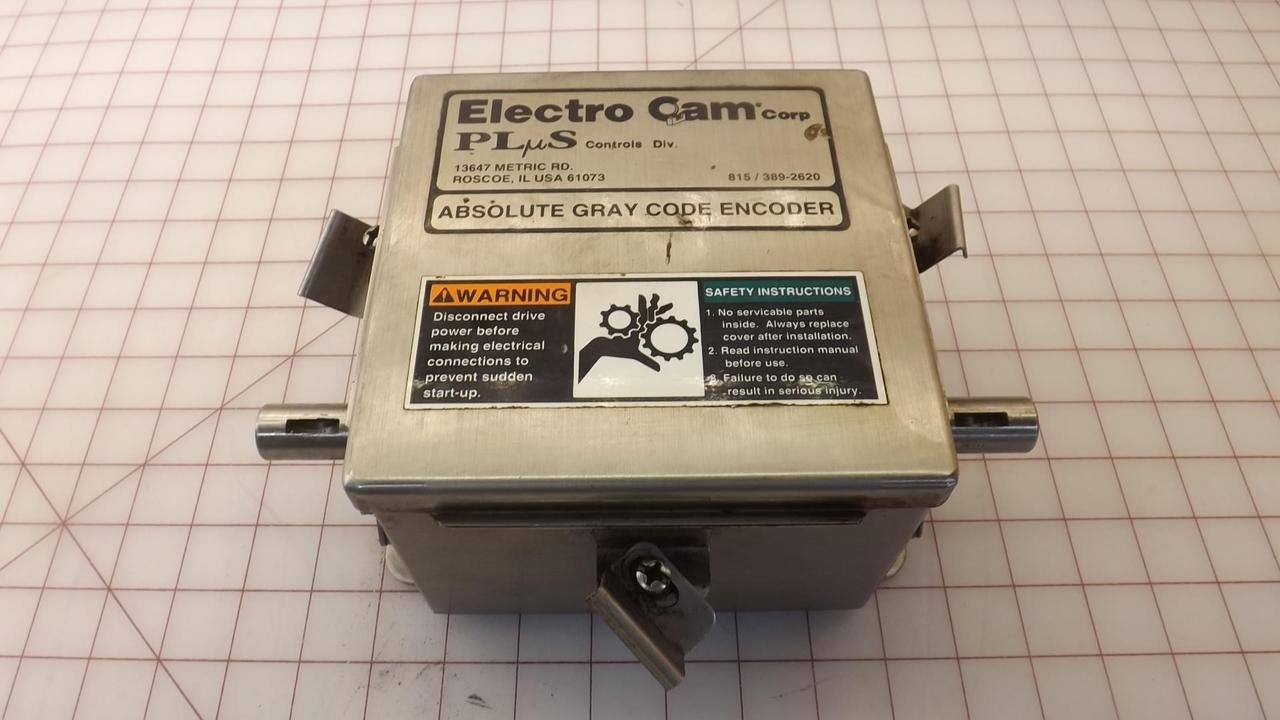 Electro Cam #PS-4456-11-DDR, Plus absolute gray code encoder - Image 2