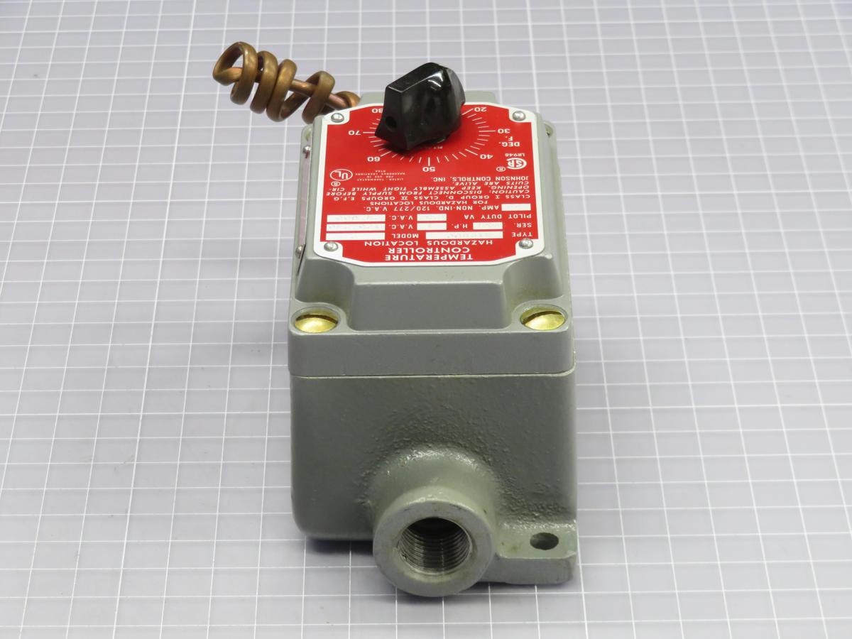 Johnson Controls #A19BUC-2, thermostat, 20/80 range, coiled bulb - Image 3