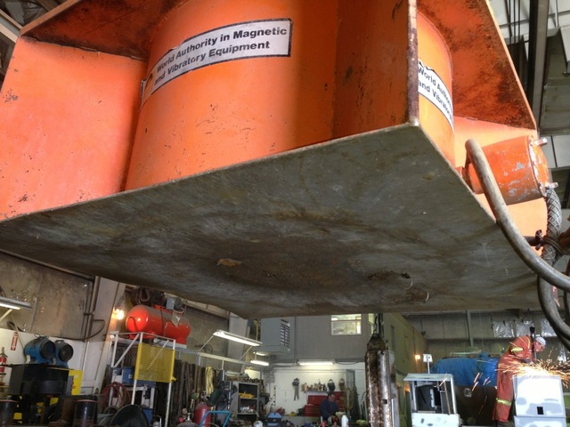 Eriez Electro separation magnet, 48" x 48" x 21", used - Image 2