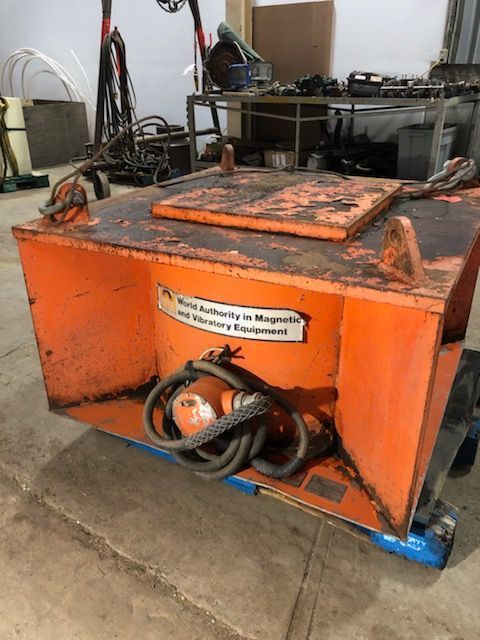 Eriez Electro separation magnet, 48" x 48" x 21", used - Image 6