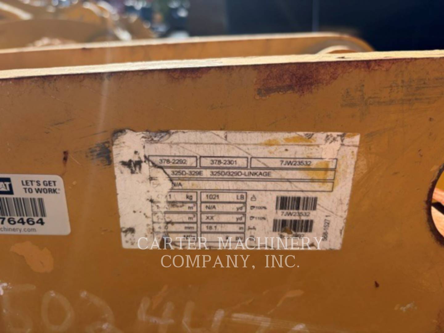 Caterpillar T330PGS30, S/N: 7JW23532, - Image 2