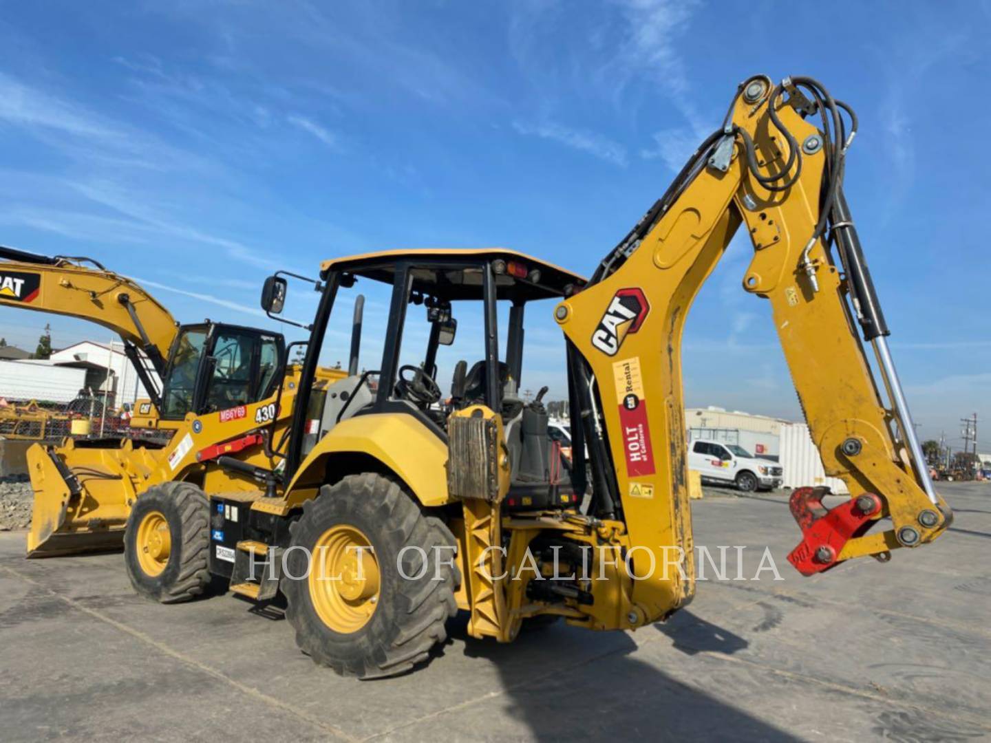 Cat 430, Backhoe Loader, 3600 hours, S/N: H8W00566, 2022 - Image 4