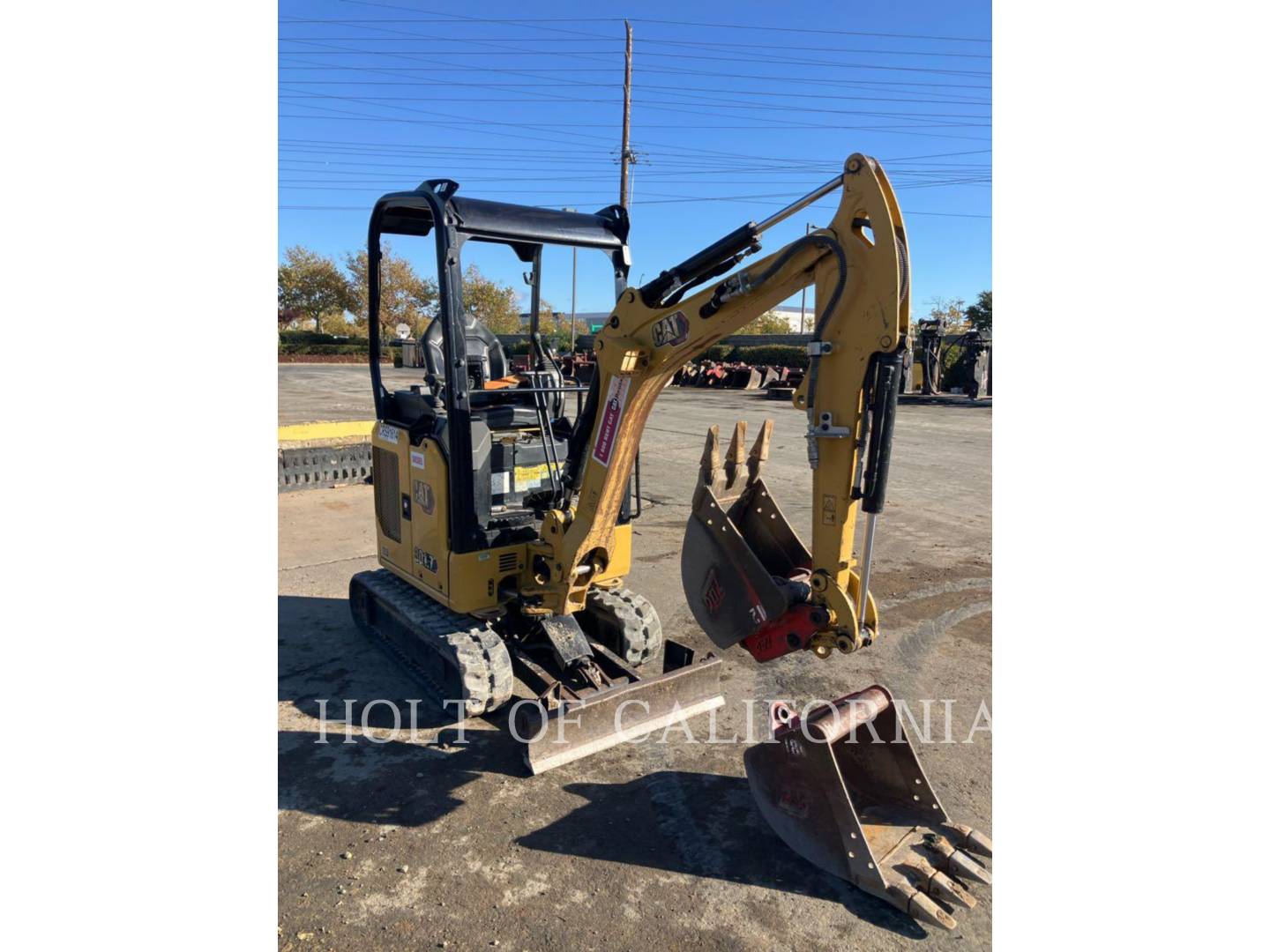 Caterpillar 301.7, 1064 hours, S/N: JH705667, 2021 - Image 2