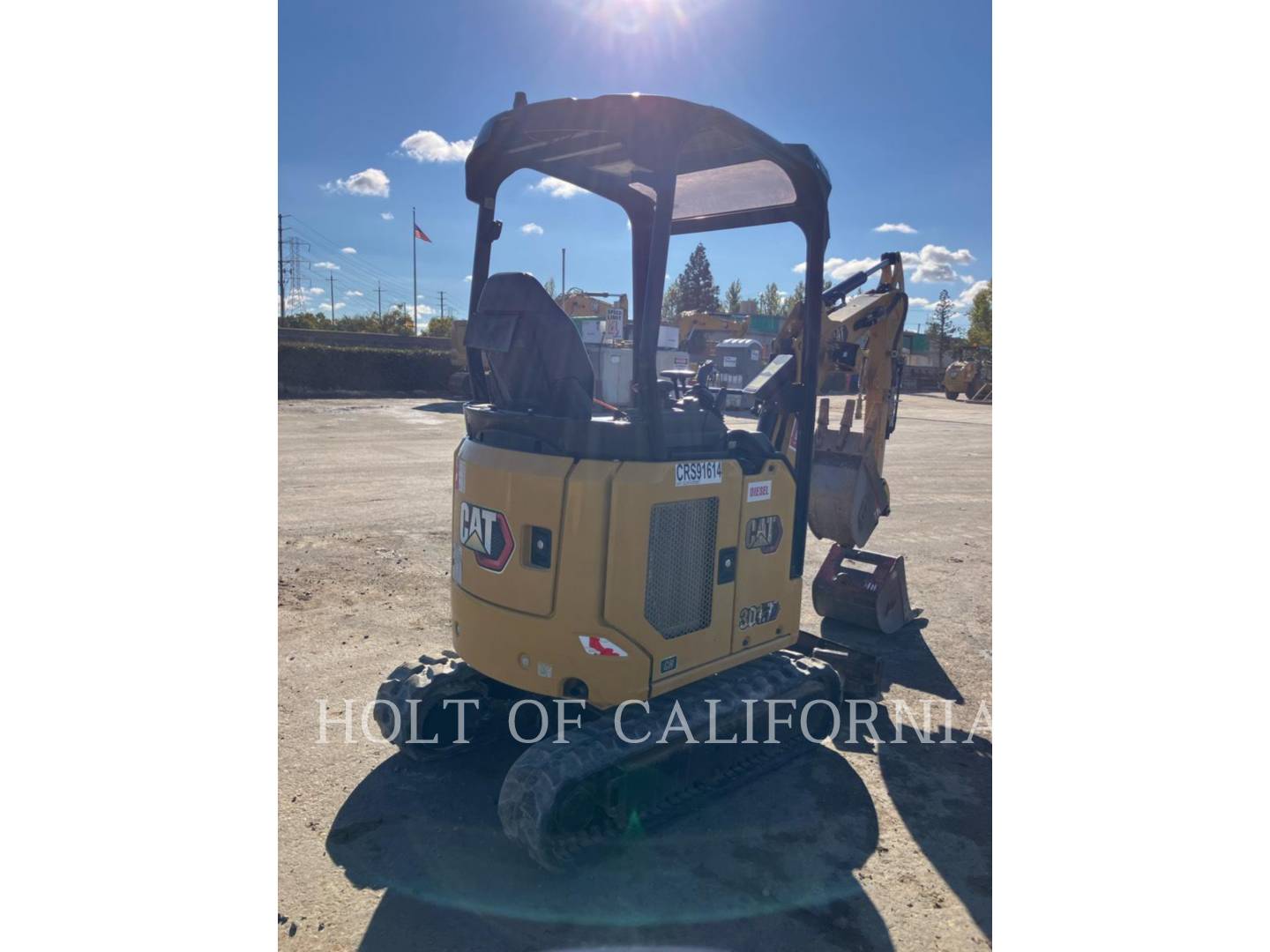 Caterpillar 301.7, 1064 hours, S/N: JH705667, 2021 - Image 3