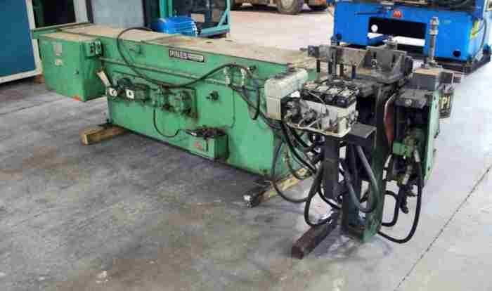 1-1/2" x .120" Pines #1, horizontal tube bender, #3340 - Image 4